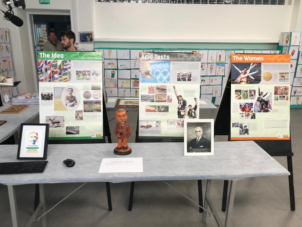 Escola de Porto Alegre realiza exposição com acervo do CBPC – Coubertin ...
